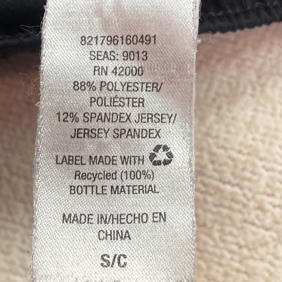 Everlast Sport Black Pull-on Athletic Activewear Basketball Shorts Small - Picture 4 of 6